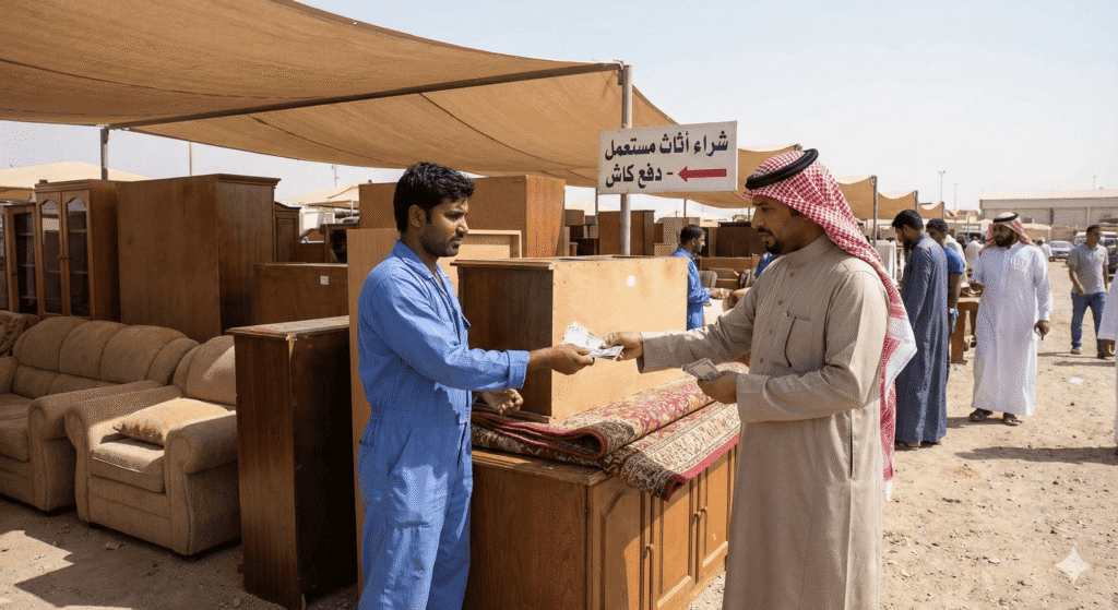 خدمة 5 نجوم لبيع الأثاث المستعمل بالرياض